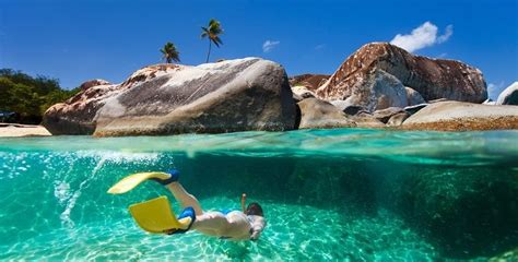 The Baths on Virgin Gorda in the British Virgin Islands