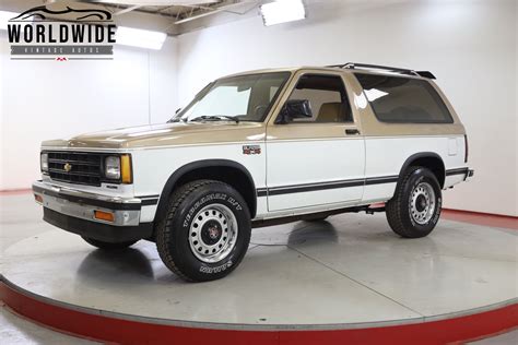 1987 Chevrolet S-10 BLAZER | Worldwide Vintage Autos