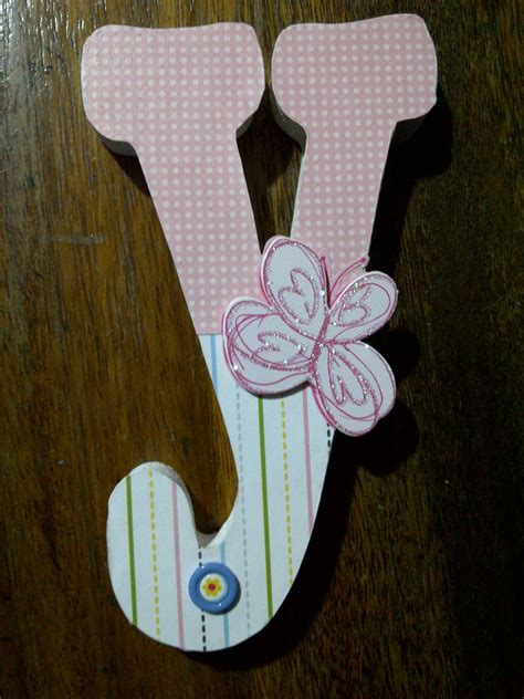 Lucky Girl: DIY - Decorate Wooden Letters