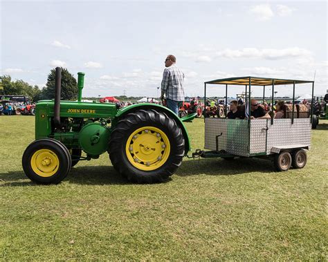 John Deere Vintage Tractor and Trailer Photograph by Nik Bartlett - Fine Art America