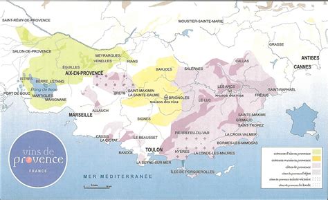 The Underground Wine Letter | Provence wine map