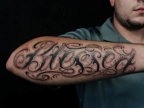 Blessed Tattoos Designs, Ideas and Meaning - Tattoos For You