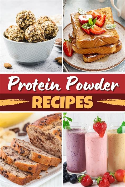 25 Best Protein Powder Recipes (Healthy and Tasty) - Insanely Good