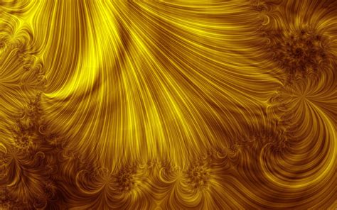 Download Swirl Abstract Gold HD Wallpaper