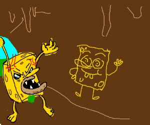 Doodlebob vs Spongegar - Drawception