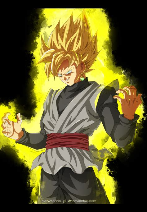 Black Goku SSJ by SenniN-GL-54 on DeviantArt