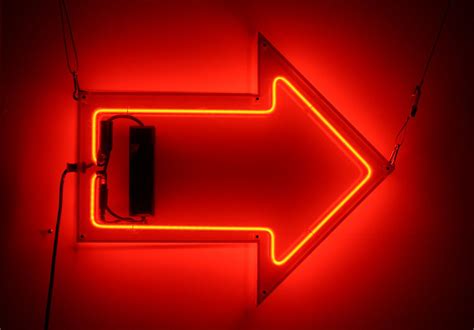 This way | Neon signs, Neon, Neon lighting