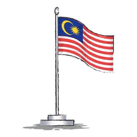 Malaysia Flag Vector Illustration, Malaysia Flag Vector, National Flag ...