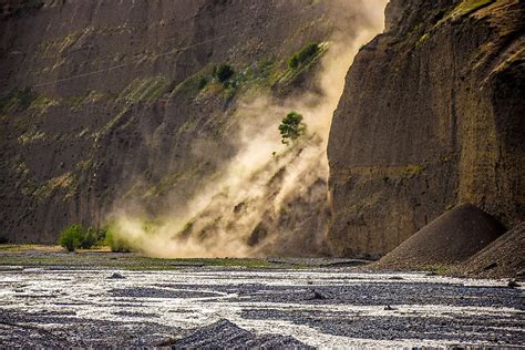 What Is A Landslide? What Causes Landslides? - WorldAtlas