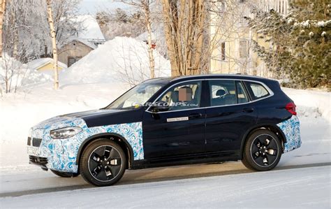 BMW iX3 Spotted Testing Its Lightweight Aerodynamic Wheels | Carscoops