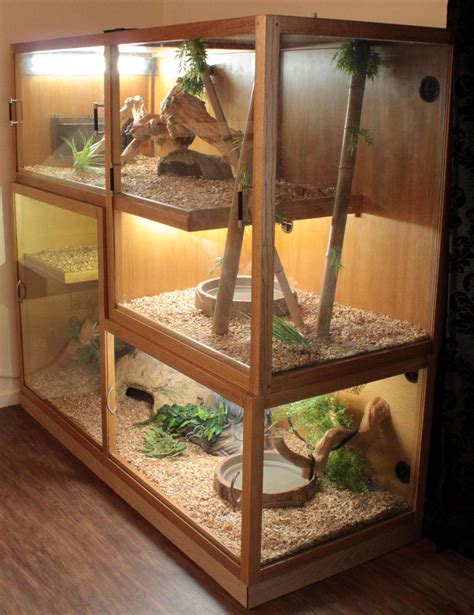 BEARDED DRAGON HABITAT 40 | Bearded dragon | Bearded dragon habitat, Reptile enclosure, Bearded ...