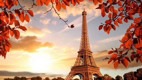 Eiffel Tower, Fall, France, Monument, Paris 4k, HD Wallpaper | Rare Gallery