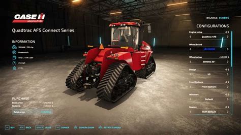 Larson Farms Case IH Quadtrac v1.0.0.0 LS22 Mod / LS25 Mods