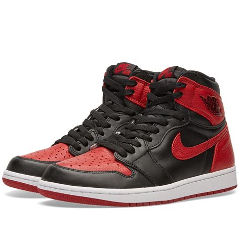 Nike Air Jordan 1 Retro High Og Gym Red Black White End