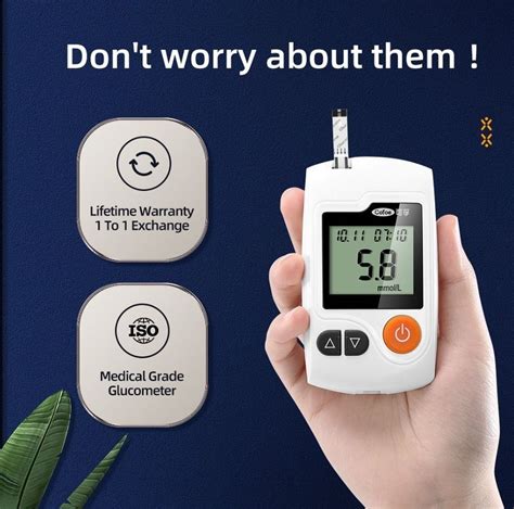 (SUPER) ACCURATE Blood Glucose Meter Diabetes Monitor Glucometer Sugar ...