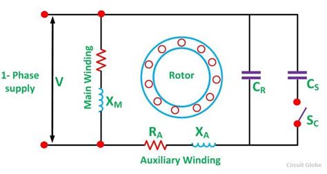 Capacitor Start Capacitor Run Wiring Diagram - Organicent