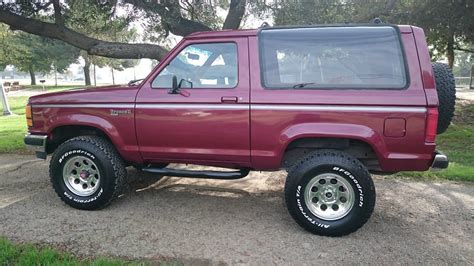 1989 Ford Bronco II XL Rust Free Classic Rare 5 Speed 4x4 Off Road Machine!