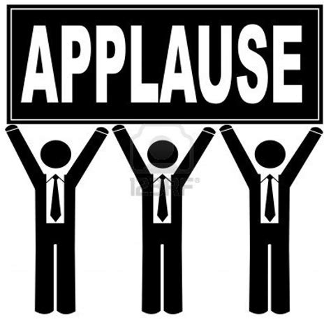 Applause clipart black and white, Applause black and white Transparent FREE for download on ...