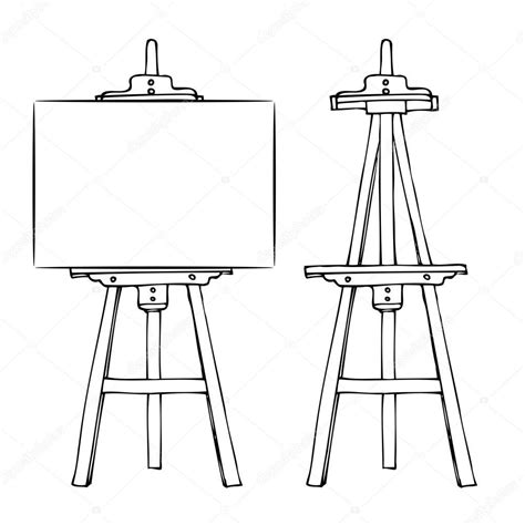 How To Draw Easel - Drawing.rjuuc.edu.np