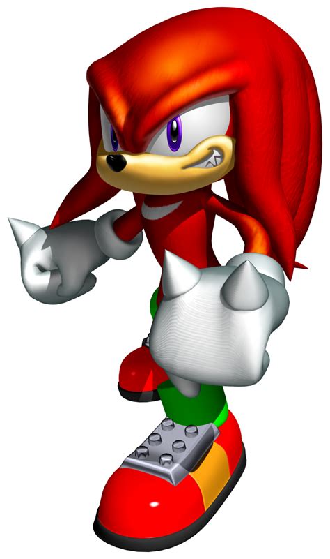 Sonic Heroes - Knuckles the Echidna - Gallery - Sonic SCANF