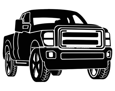 Pickup Truck SVG 3 Pickup Truck DXF Pickup Truck PNG Pickup - Etsy