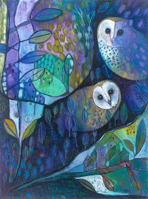 Barn Owl Print / Painting / Art. Mystical Romantic Wall Decor - Etsy