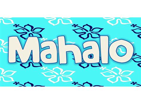 Free Mahalo Cliparts, Download Free Mahalo Cliparts png images, Free ClipArts on Clipart Library