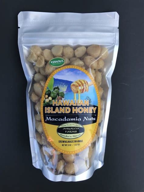 Hawaiian Island Honey Macadamia Nuts - Tutus Pantry