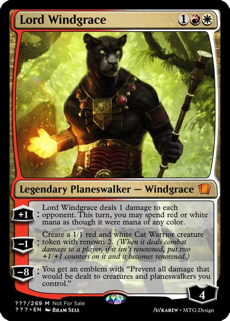 Lord Windgrace (featuring the recently released art) : r/custommagic