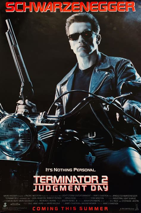 Original Terminator 2: Judgement Day Movie Poster - James Cameron