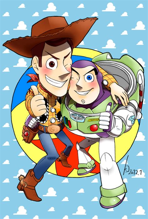 Woody and Buzz by Green-Kco on DeviantArt