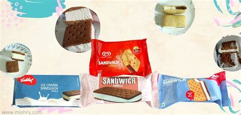 Best Ice Cream Sandwich Brands in India - Mishry