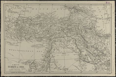 A map of Turkey in Asia - Norman B. Leventhal Map & Education Center