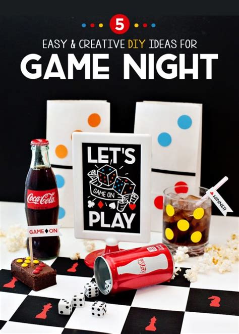 GAME ON! 5 Easy & Creative Ideas for Game Night // Hostess with the Mostess®