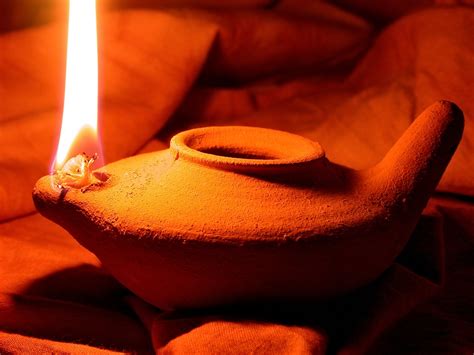 Oil Lamp Clay Pot Light - Free photo on Pixabay