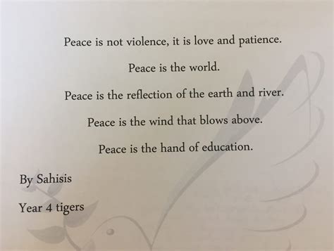 Peace Poem