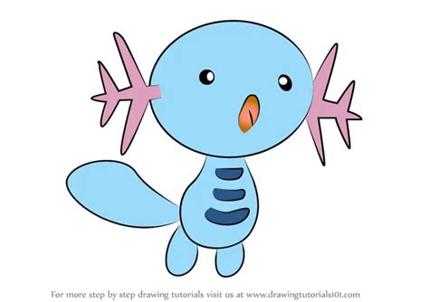 How to Draw Wooper from Pokemon (Pokemon) Step by Step | DrawingTutorials101.com