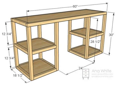 21 Ultimate List of DIY Computer Desk Ideas (with Plans) | Diy wood desk, Diy computer desk, Diy ...