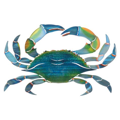 Blue Crab Framed Wall Art | Bella Coastal Decor