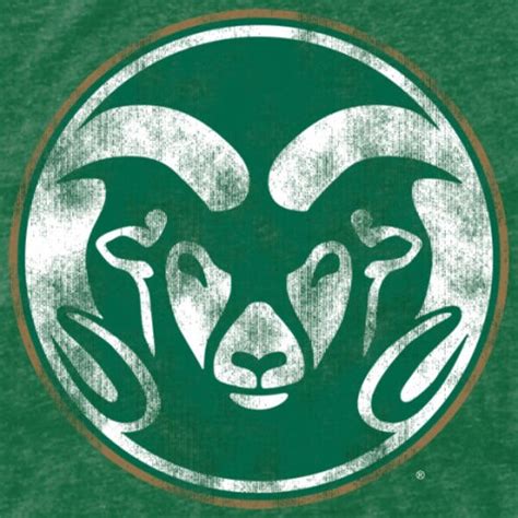 Colorado State Rams Classic Primary Logo Tri-Blend T-Shirt - Green - Fanatics.com