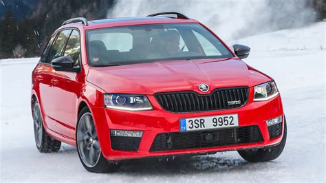 Skoda Octavia 4x4 vRS: Two-Minute Road Test winter special | Motoring Research