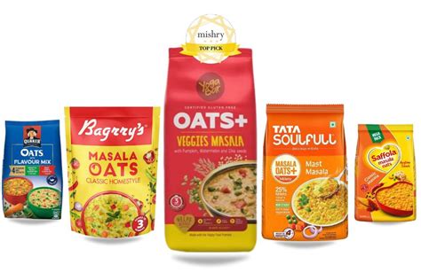 Best Masala Oats Brands in India - Mishry (2023)