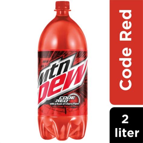 Mountain Dew® Code Red Soda Bottle, 2 liter - Kroger