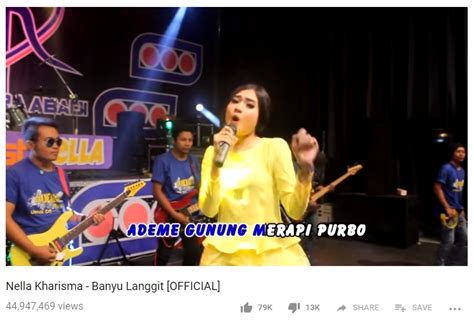 15 Lagu dangdut terpopuler 2018, video klipnya ratusan juta view