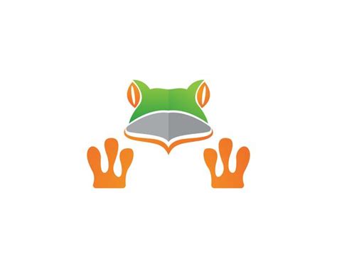 green frog symbols logo template 612304 Vector Art at Vecteezy