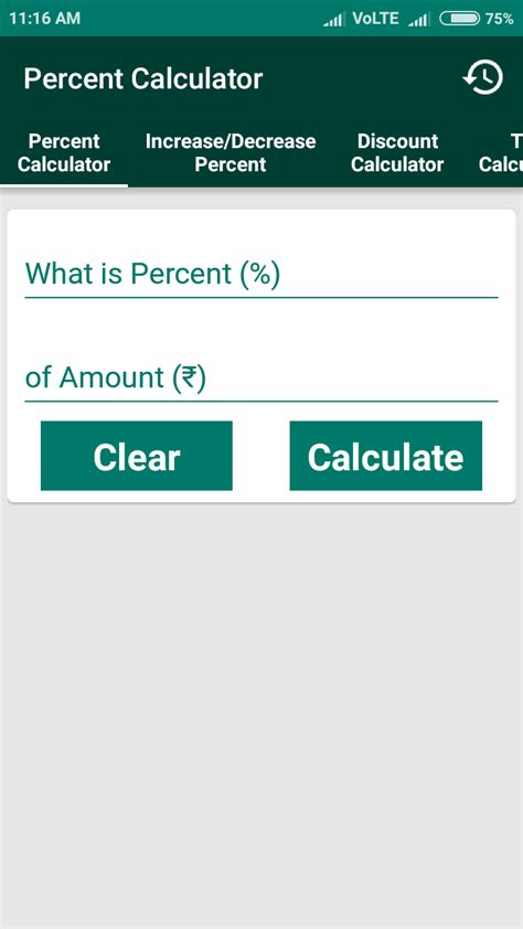 Percent Calculator by vminfoway | CodeCanyon