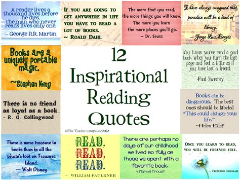 Inspirational Quotes About Reading