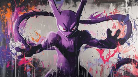 1440x2560 Resolution Mewtwo Cool Art HD Pokémon Samsung Galaxy S6,S7,Google Pixel XL ,Nexus 6,6P ...