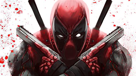 4K, digital painting, Deadpool, Deadpool 2, artwork, fan art, digital ...