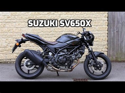 2020 Suzuki SV650X Review - YouTube